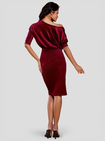 GODDIVA Kleid in Rot