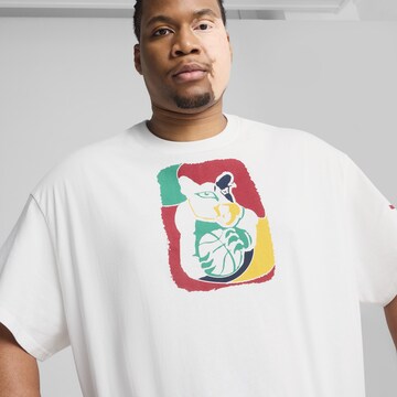 PUMA Performance shirt 'Dylan Exhibit' in White