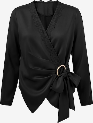 Camicia da donna di Imily Bela in nero: frontale