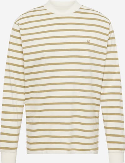 JACK & JONES T-Krekls, krāsa - gaiši bēšs / olīvzaļš, Preces skats