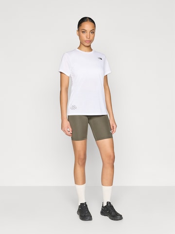 THE NORTH FACE Skinny Sportbyxa 'FLEX' i grön