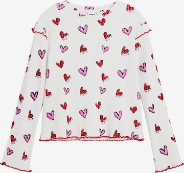 balta Desigual Marškinėliai: priekis