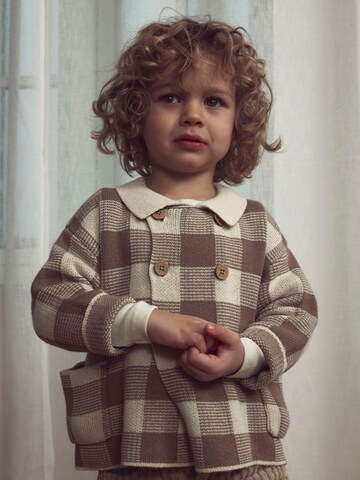 Lil'Atelier Knit Cardigan in Beige: front