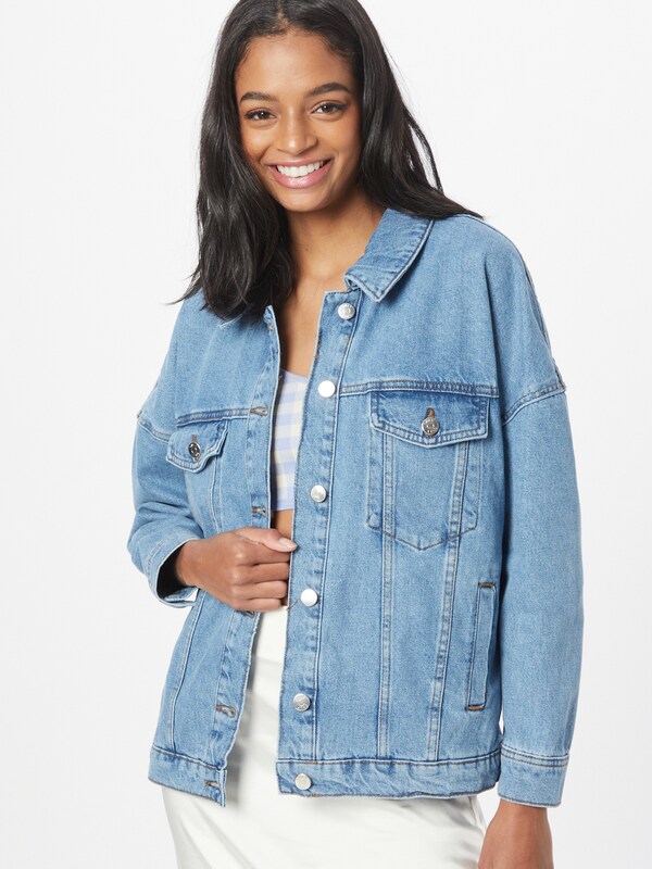 ONLY Between-Season Jacket 'SAFE CAROLINE' in Blue Denim