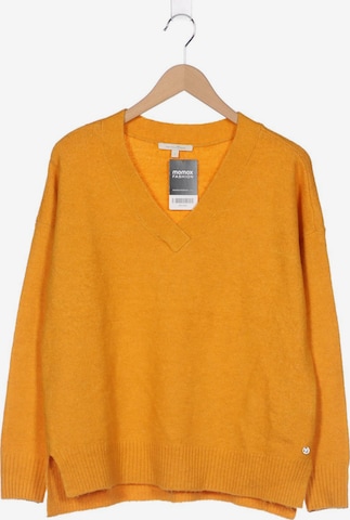 TOM TAILOR DENIM Sweater & Cardigan in S in Orange: front