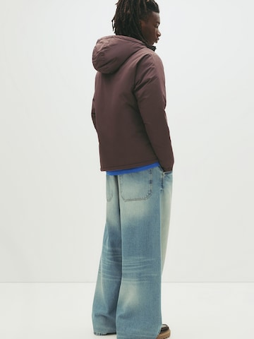 Veste mi-saison 'STWD' Pull&Bear en marron
