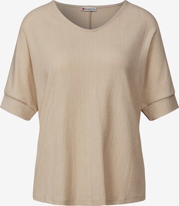STREET ONE Shirt in Beige: front