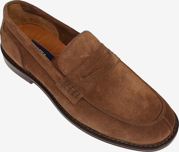 Desa Slipper in Braun: Vorderseite
