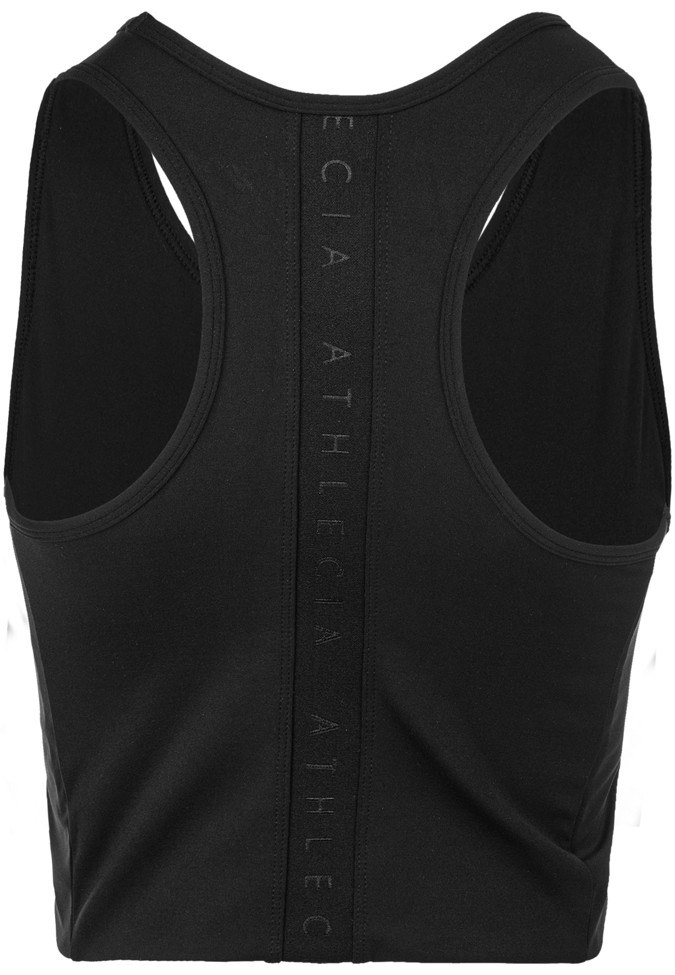 Athlecia Bustier Sports-BH 'Elinor' i sort