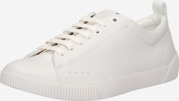 HUGO Sneakers laag 'Zero' in Wit: voorkant