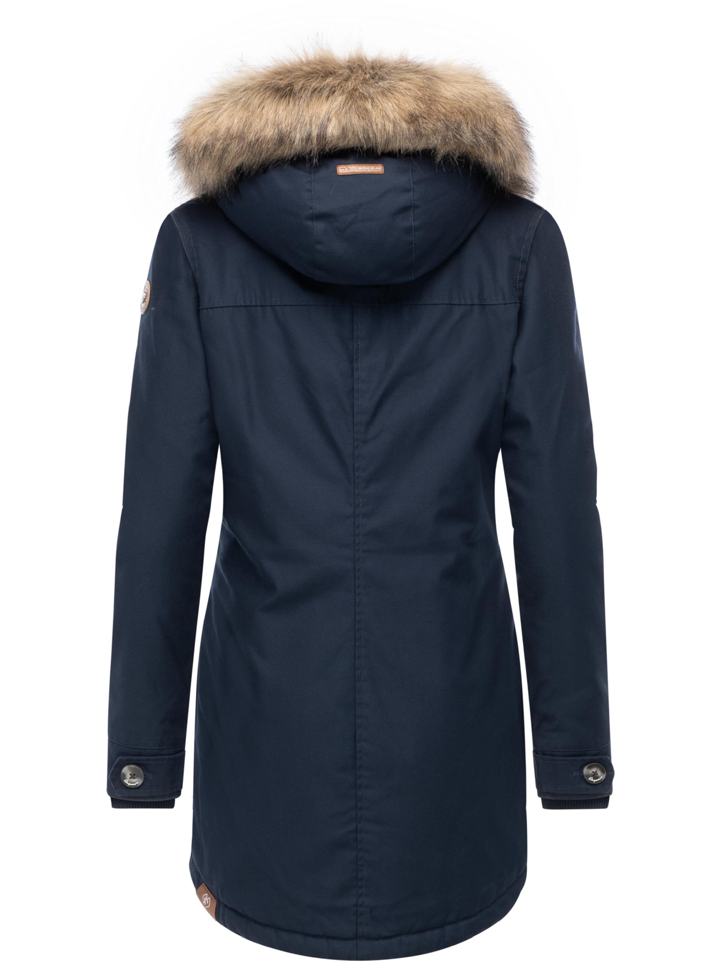 Ragwear Winter Jacket 'Jane' in Blue