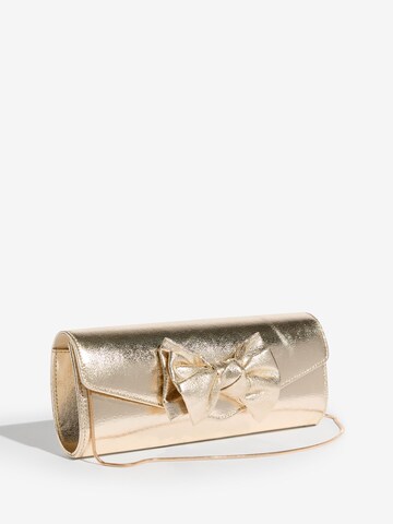 Lipsy Clutch in Gold
