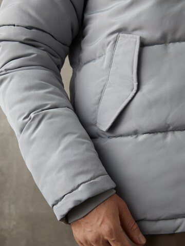 ABOUT YOU x Kevin Trapp Winter jacket 'Albert' in Grey