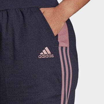 mėlyna ADIDAS SPORTSWEAR Standartinis Sportinės kelnės