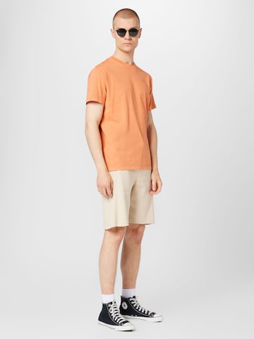 Pepe Jeans - Camisa 'Jacko' em laranja