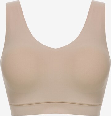 Soutien-gorge Chantelle en beige : devant