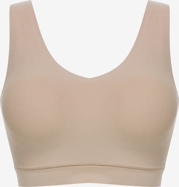 Bustier Soutien-gorge Chantelle en beige : devant