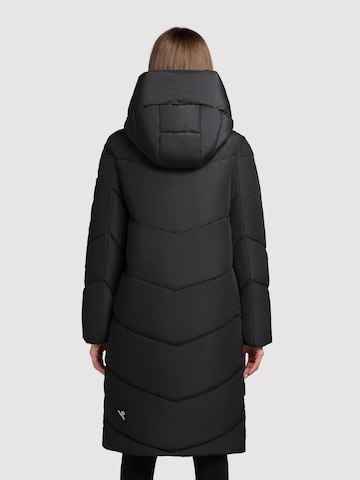 Manteau d’hiver 'Jange-YM' khujo en noir