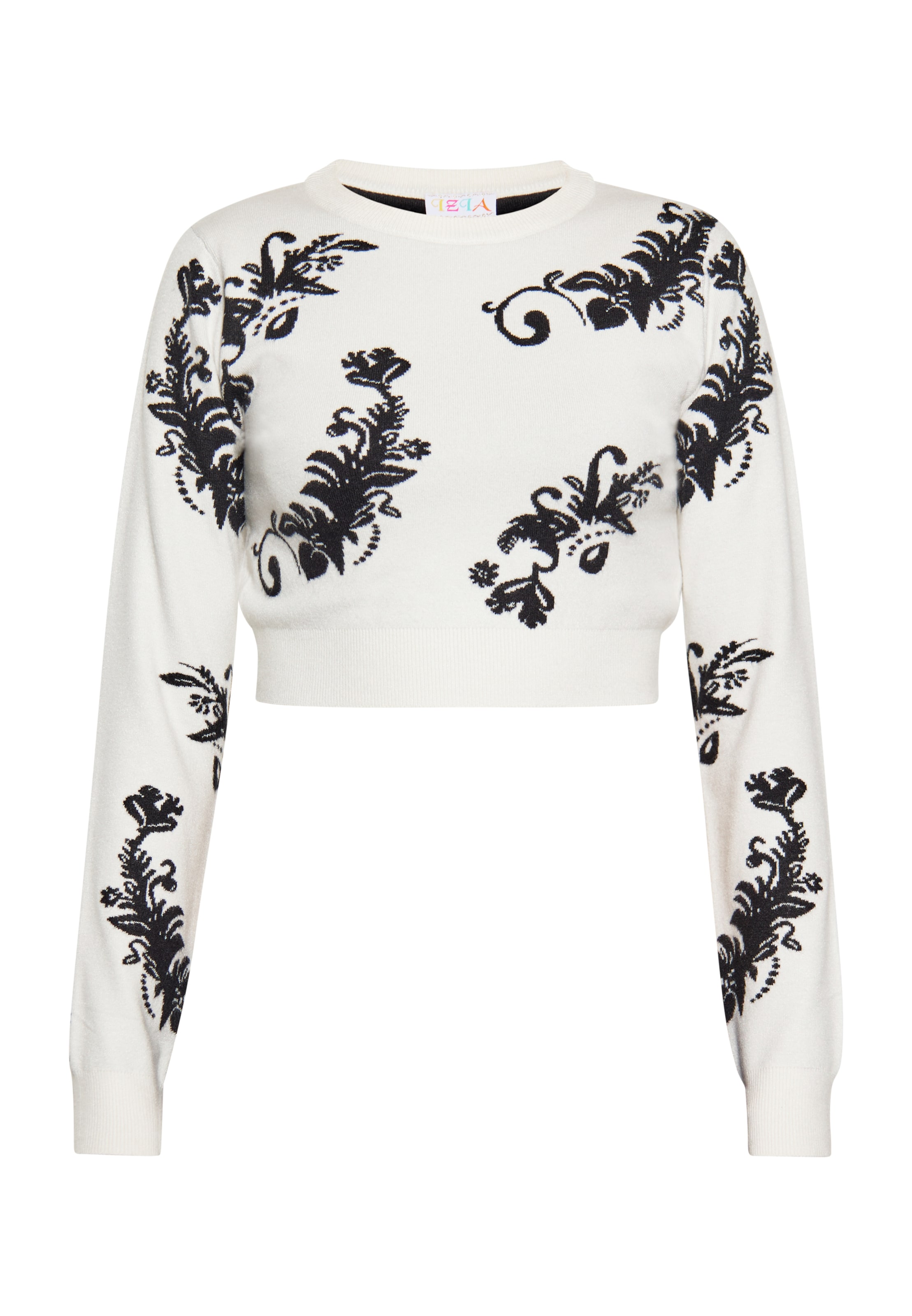 IZIA Trui in Wit: voorkant