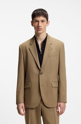HUGO Regular Fit Sakko 'Karlo' in Beige: Vorderseite