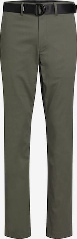 Calvin Klein Regular Chino Pants in Green: front