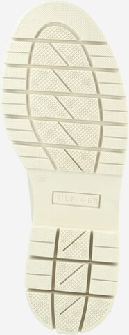 TOMMY HILFIGER Stövlett med snörning i beige