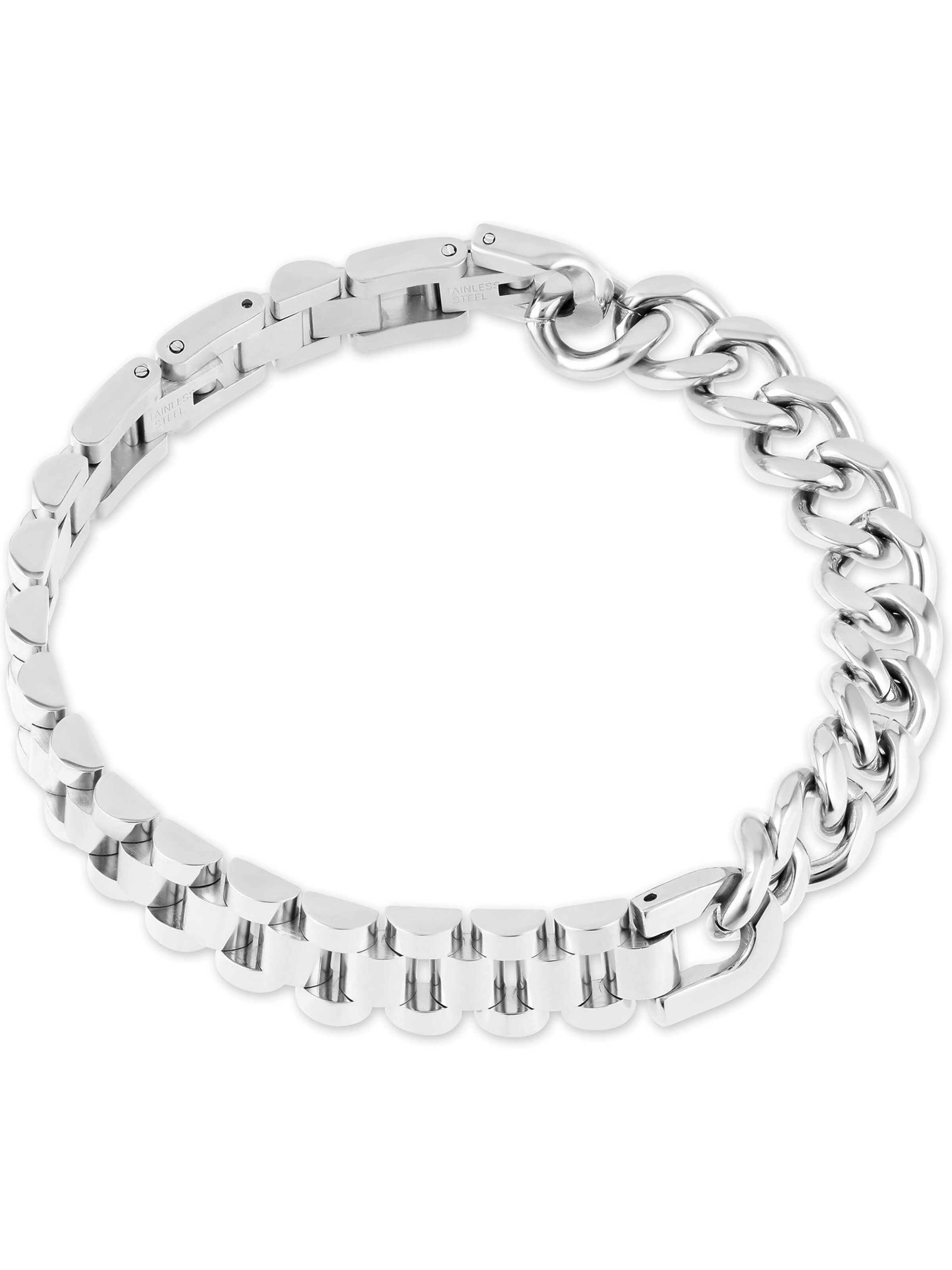 FAVS Bracelet in Silver: front