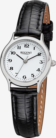 REGENT Analog Watch in Black: front