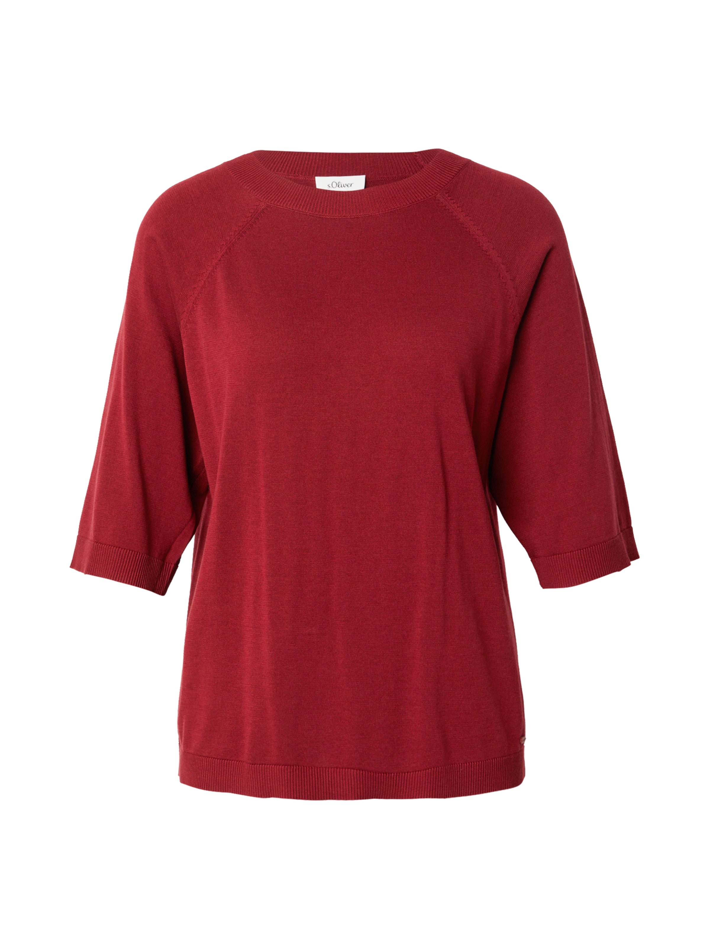 Pulover de la s.Oliver pe roșu: față