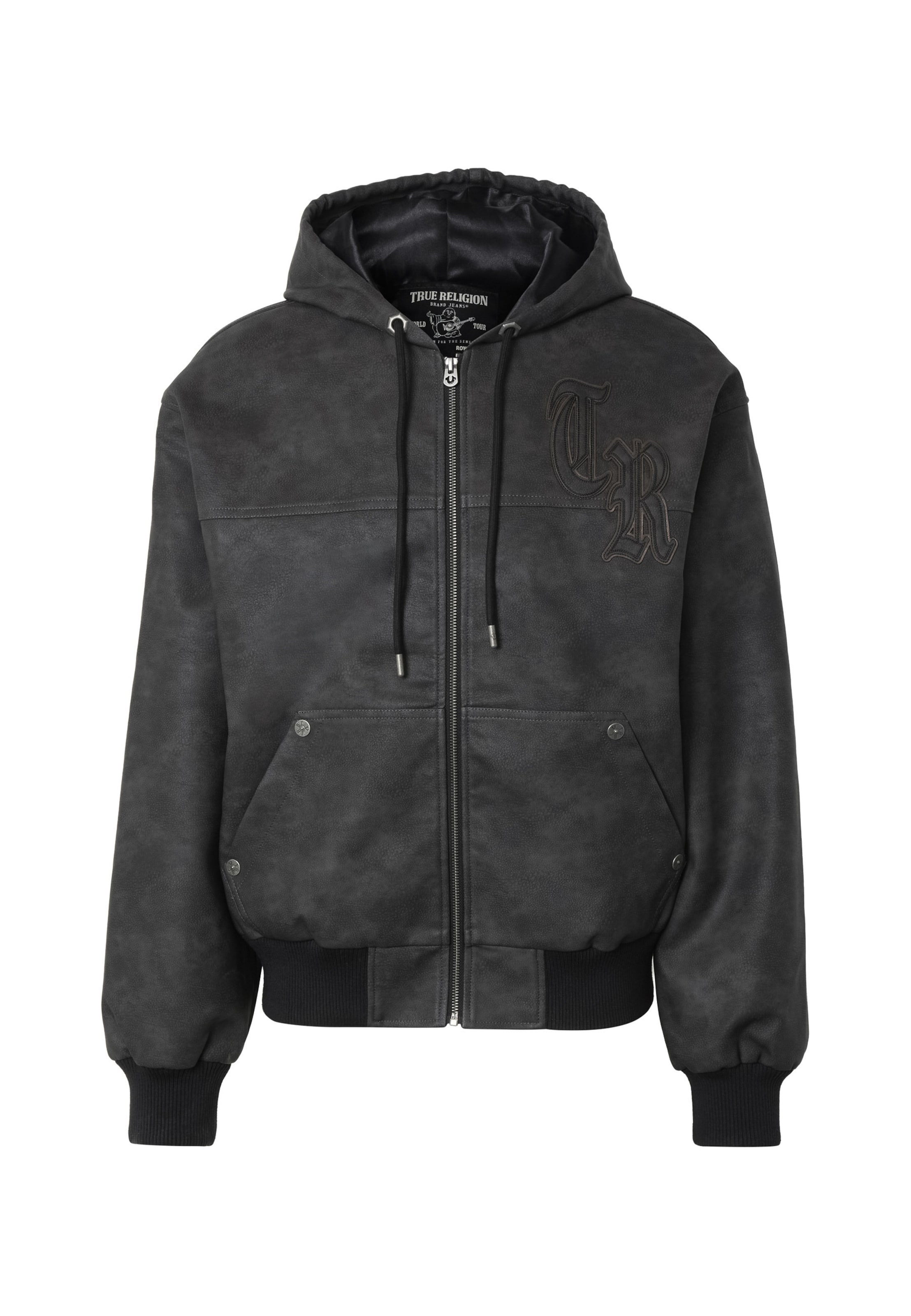 True Religion Between-season jacket in Black: front
