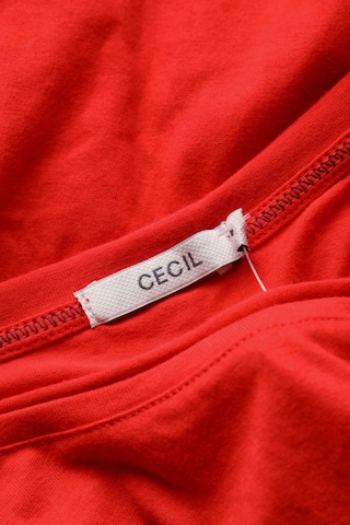 CECIL Longsleeve-Shirt M in Rot
