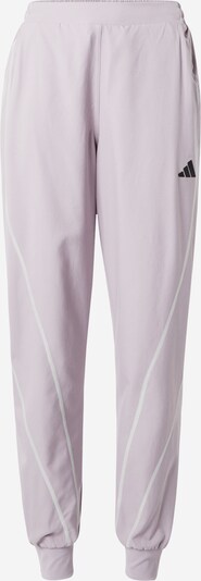 ADIDAS PERFORMANCE Pantalon de sport 'PRO' en lilas / noir / blanc, Vue avec produit