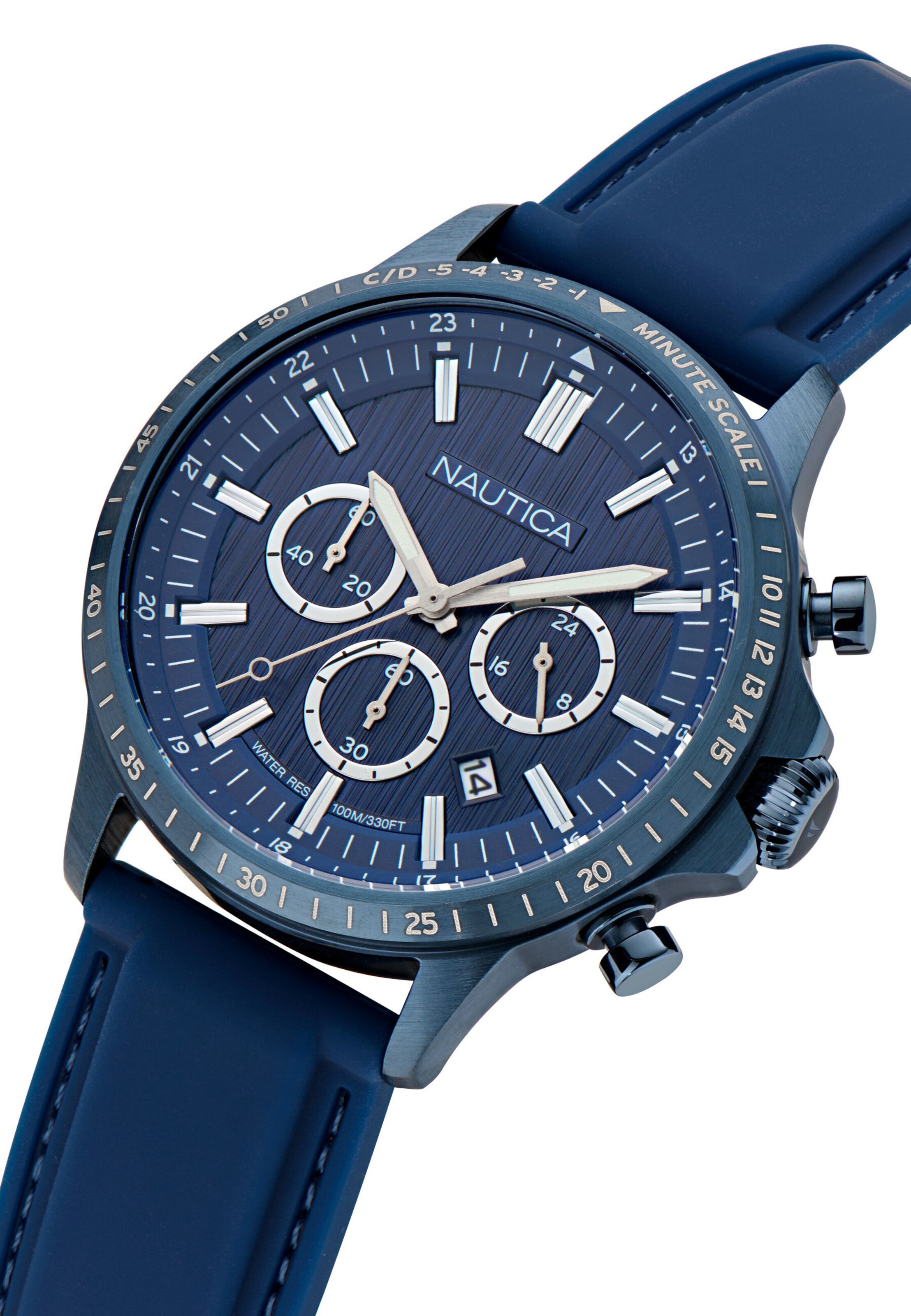 NAUTICA Analoguhr in Blau