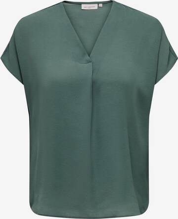 ONLY Carmakoma Top in Groen: voorkant
