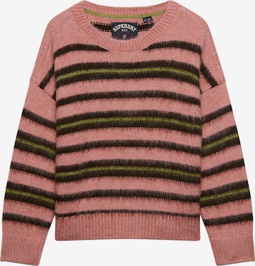 Pull-over Superdry & Co en rose : devant