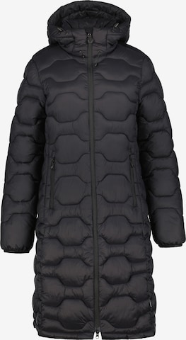 ICEPEAKOutdoor kaput 'Bandis' - crna boja: prednji dio