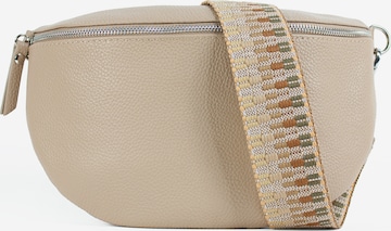 lePelou Fanny Pack 'MIRA large' in Beige: front