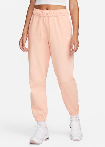 Nike Sportswear Avsmalnet Bukse i rosa: forside