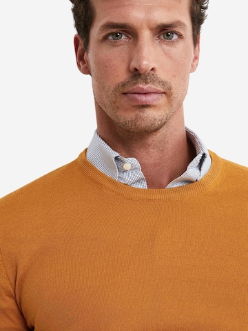 Pull-over Il Lanificio en jaune