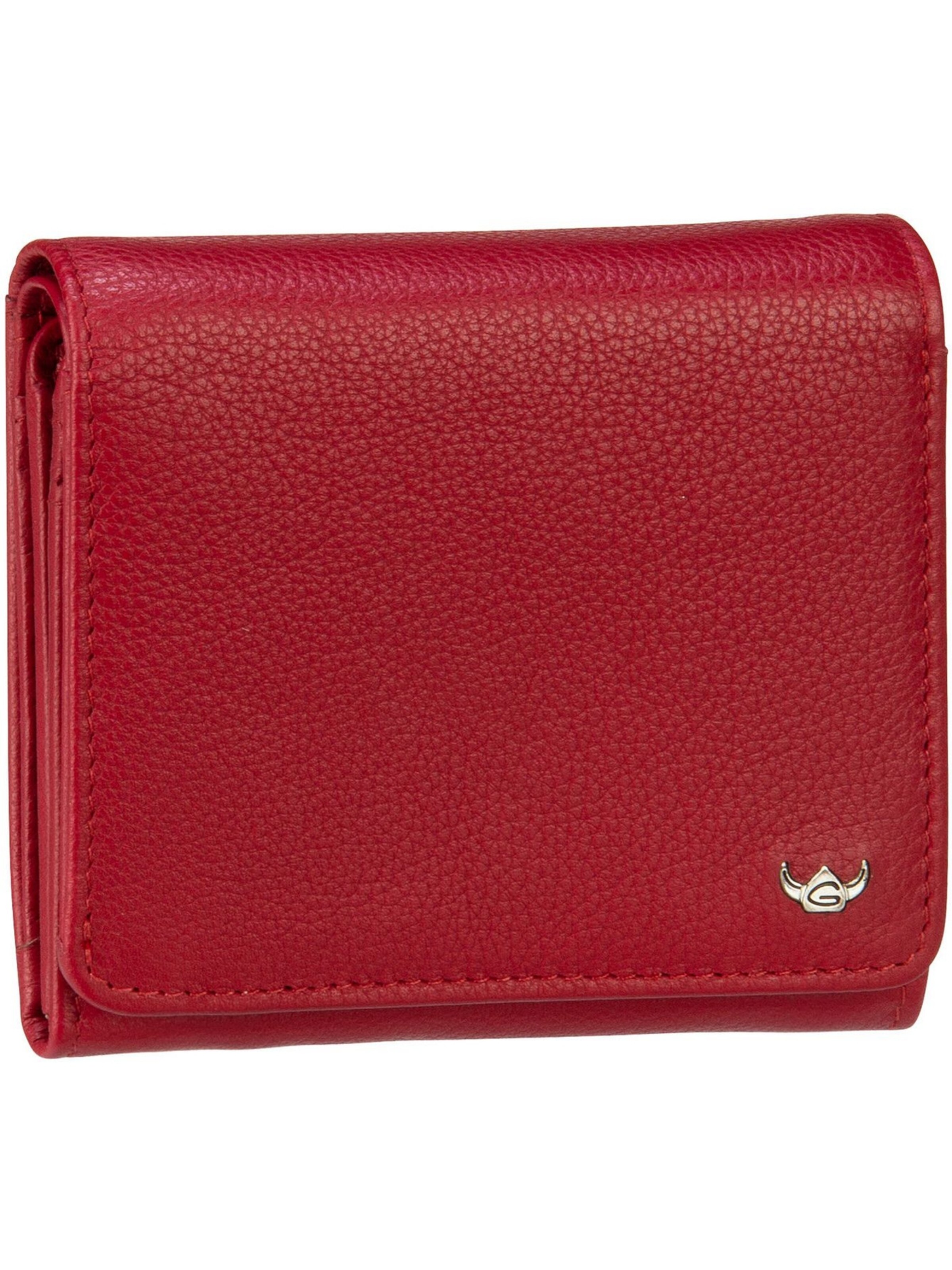 Porte-monnaies 'Madrid' GOLDEN HEAD en rouge : devant