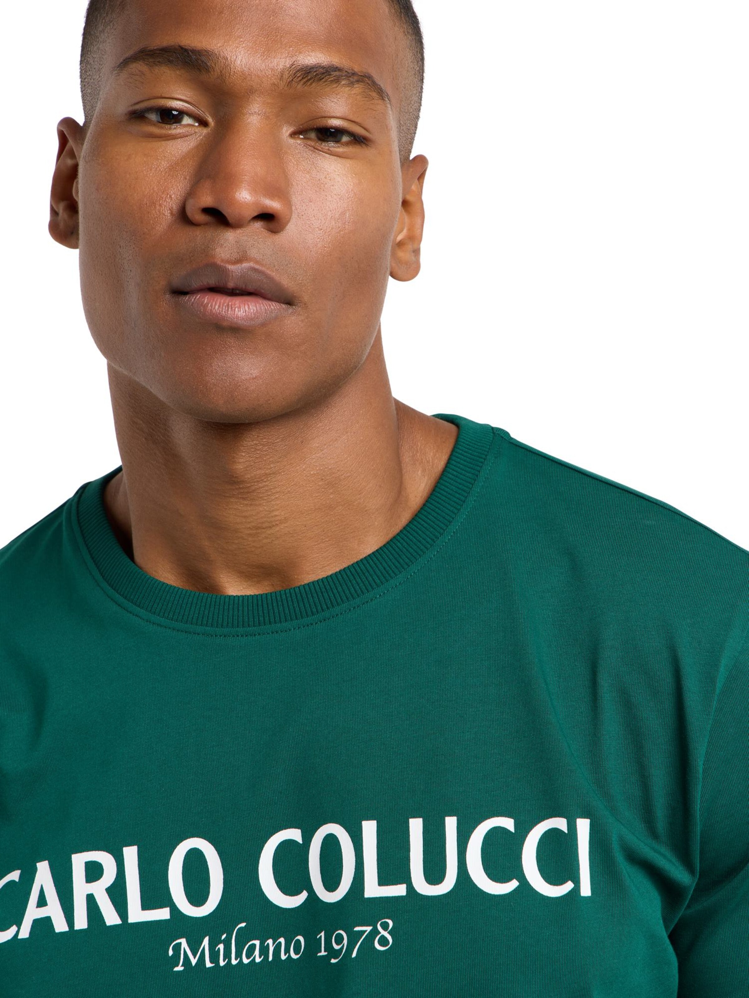 Carlo Colucci Shirt 'Di Comun' in Green