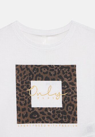 Only Play Girls Performance Shirt 'ONPAUB-RIE' in White