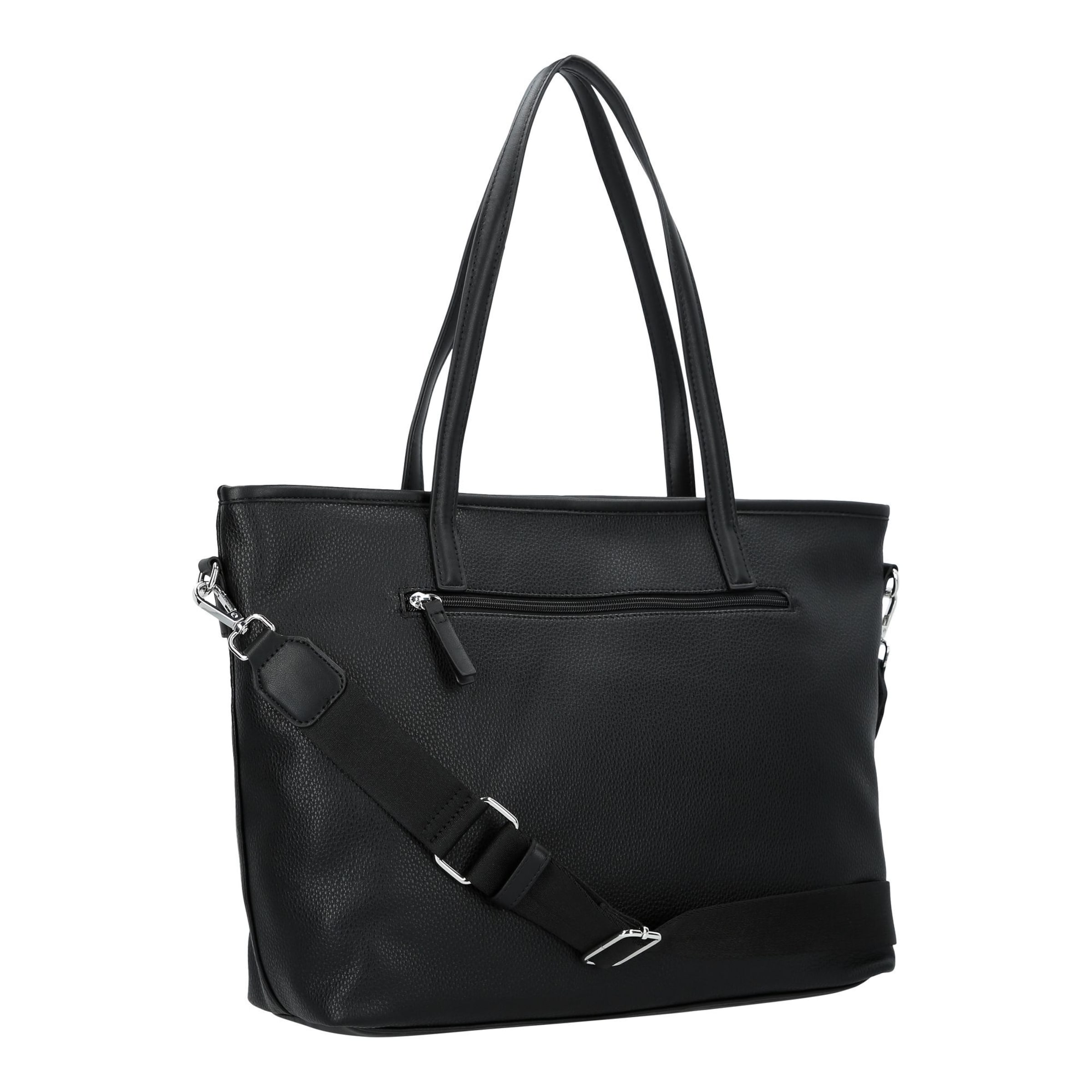 TOM TAILOR Shopper in Schwarz