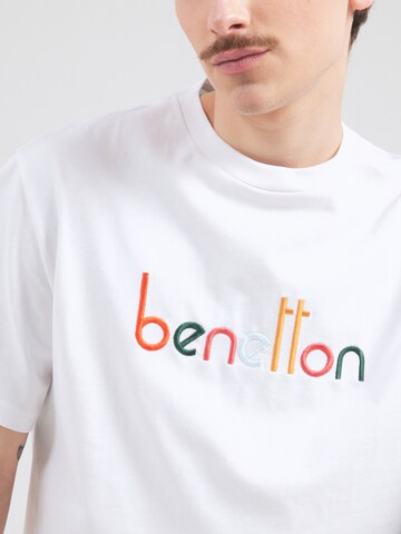 balts UNITED COLORS OF BENETTON T-Krekls