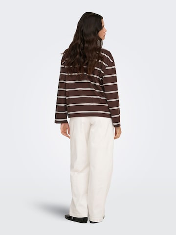 T-shirt 'JDYLINE' JDY en marron