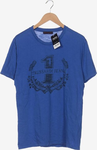 Trussardi Shirt in M in Blue: front