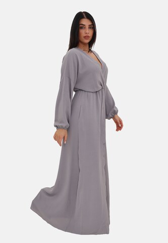 Elara Dress in Grey