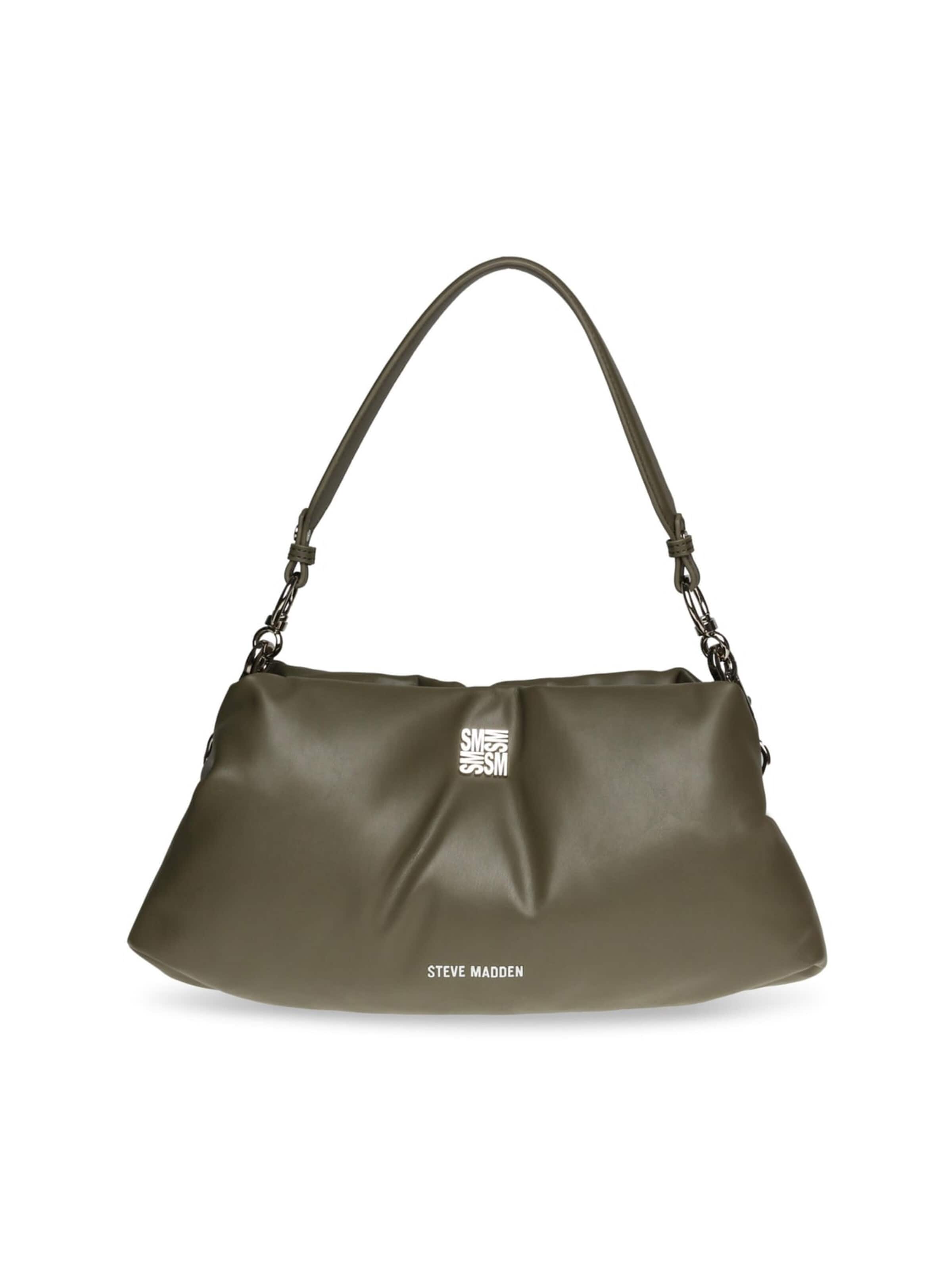 STEVE MADDEN Skuldertaske 'BVerge Olive' i grøn: forside