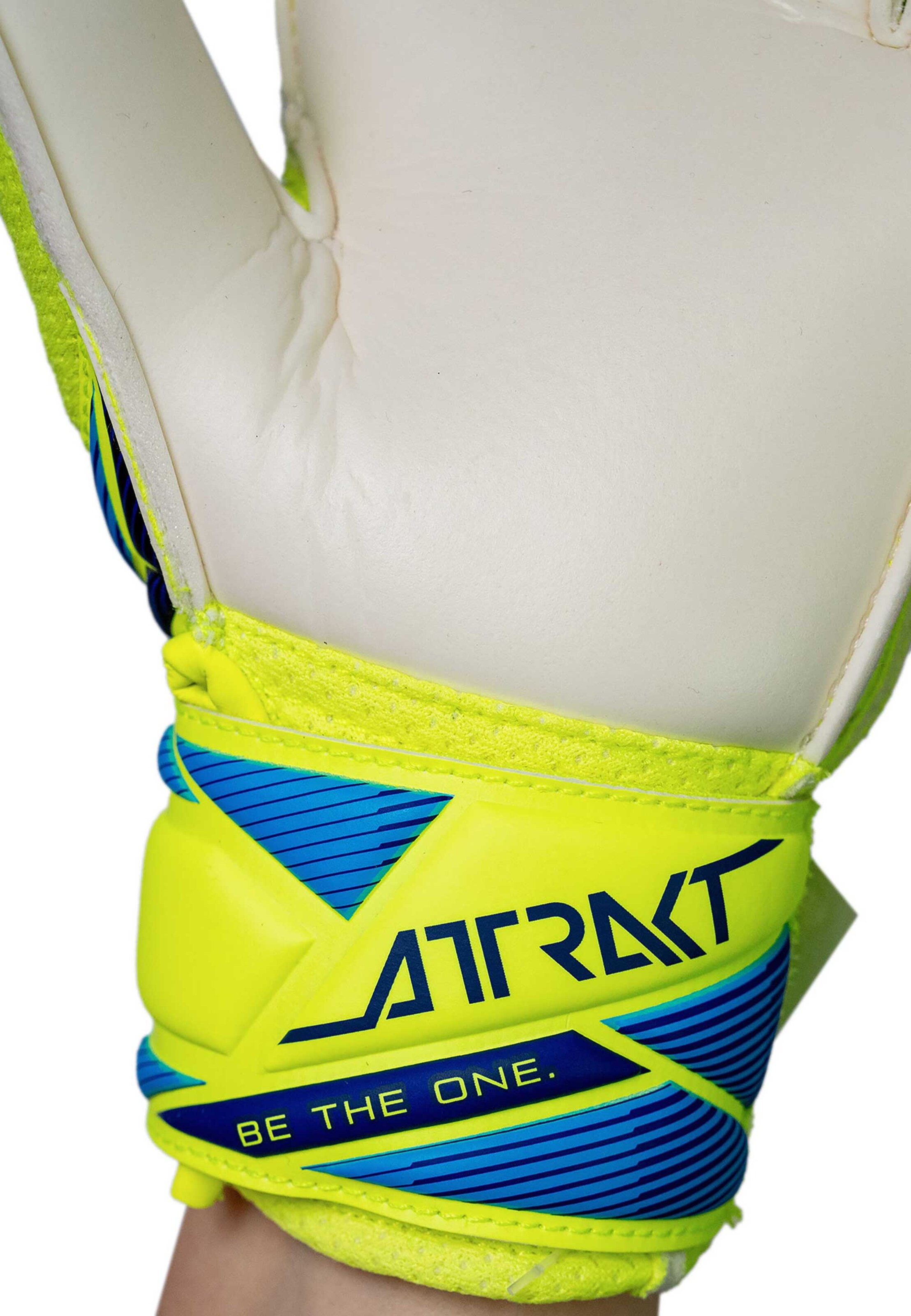REUSCH Sports gloves 'Attrakt Solid Junior' in Yellow