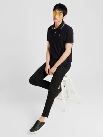 JACK & JONES Слим Брюки-чинос 'MARCO' в Черный